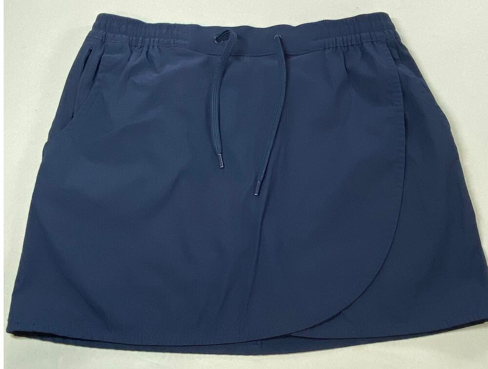 Eddie Bauer Tulip Hem Skort Women’s S Navy – Nylon Stretch Outdoor Activewear